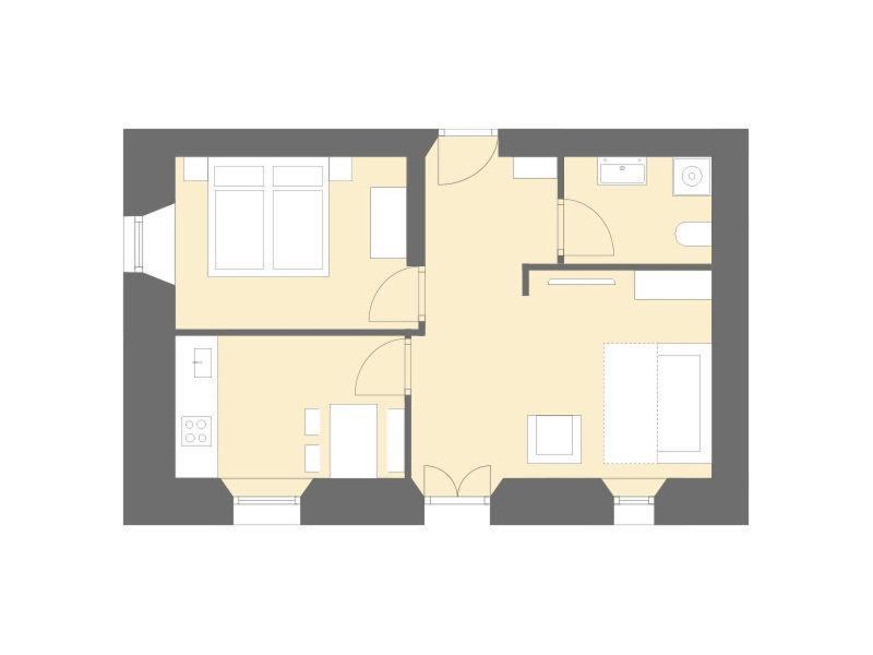 Residence Traube Bressanone Camera foto